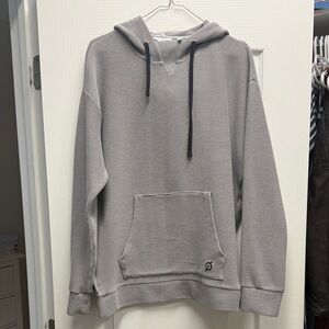Peloton Gray Hoodie with Black Accents